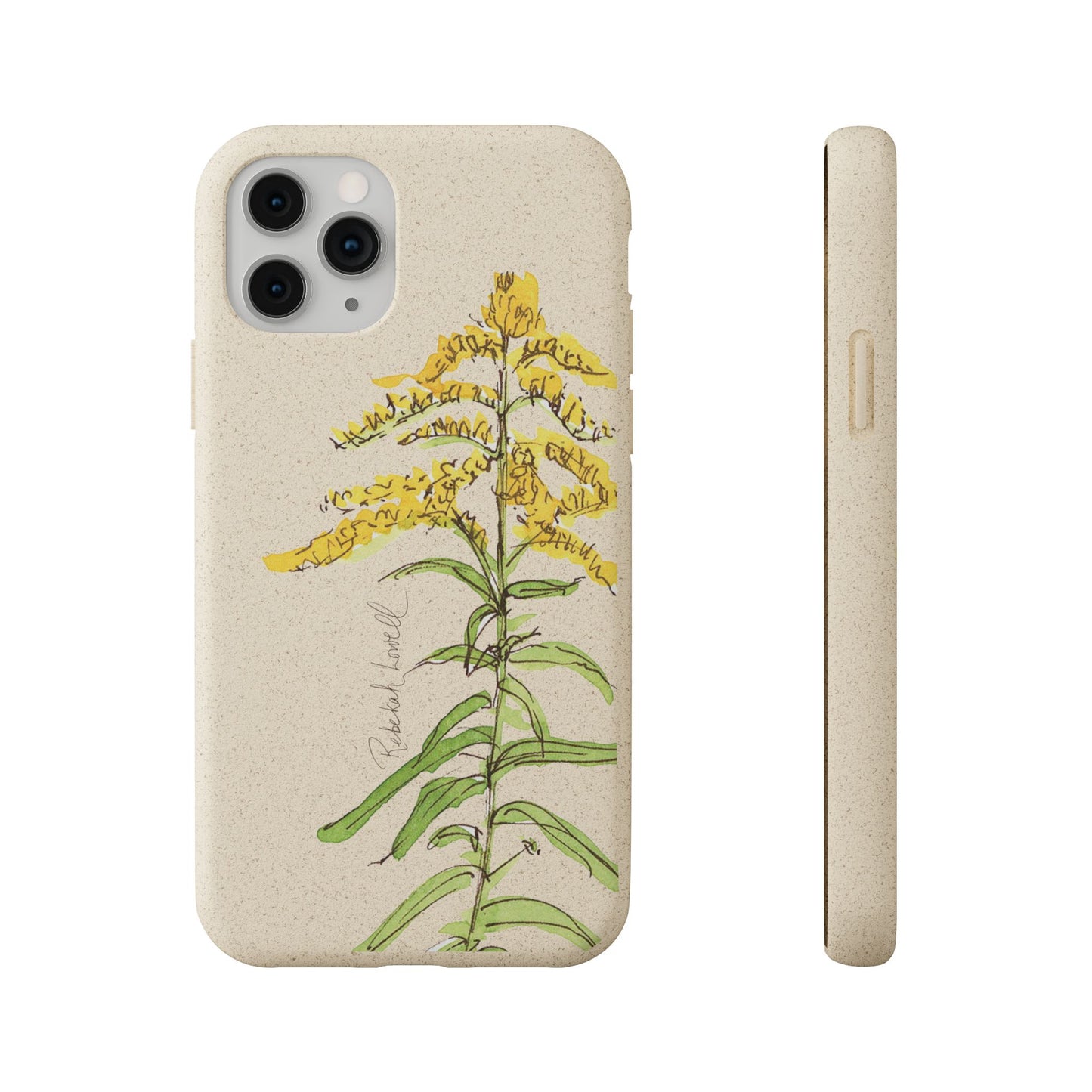 Canada Goldenrod Biodegradable Phone Case