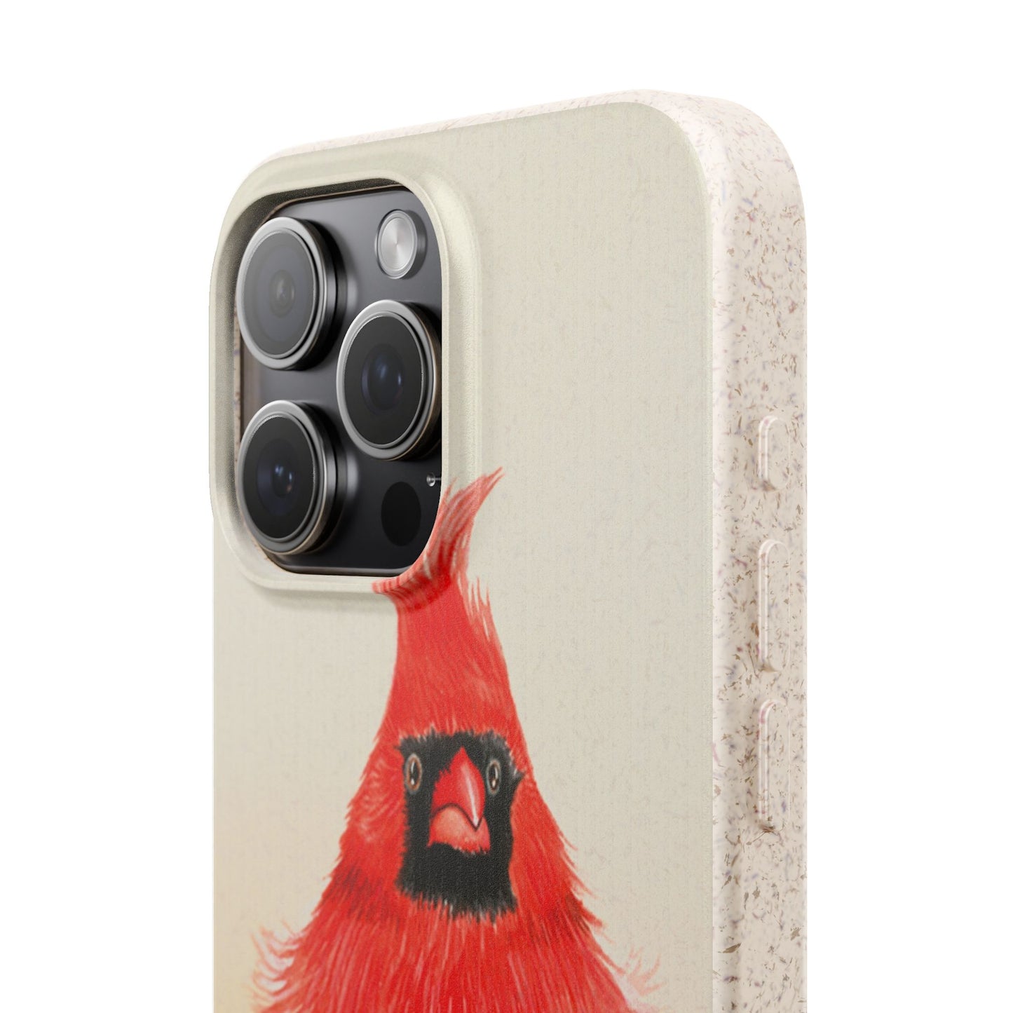 Northern Cardinal Biodegradable Phone Case