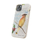 Cedar Waxwing Biodegradable Phone Case