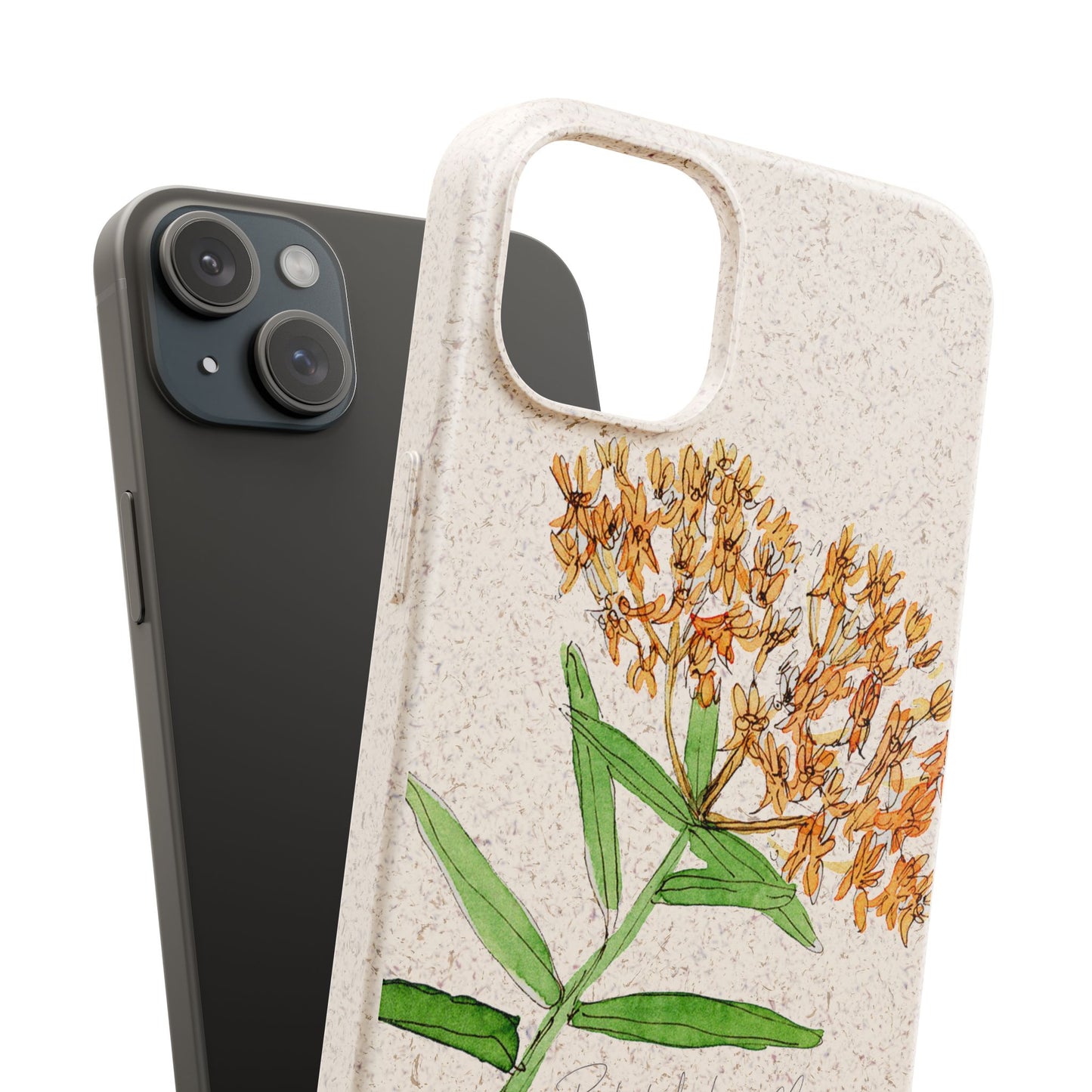 Butterfly Weed Biodegradable Phone Case