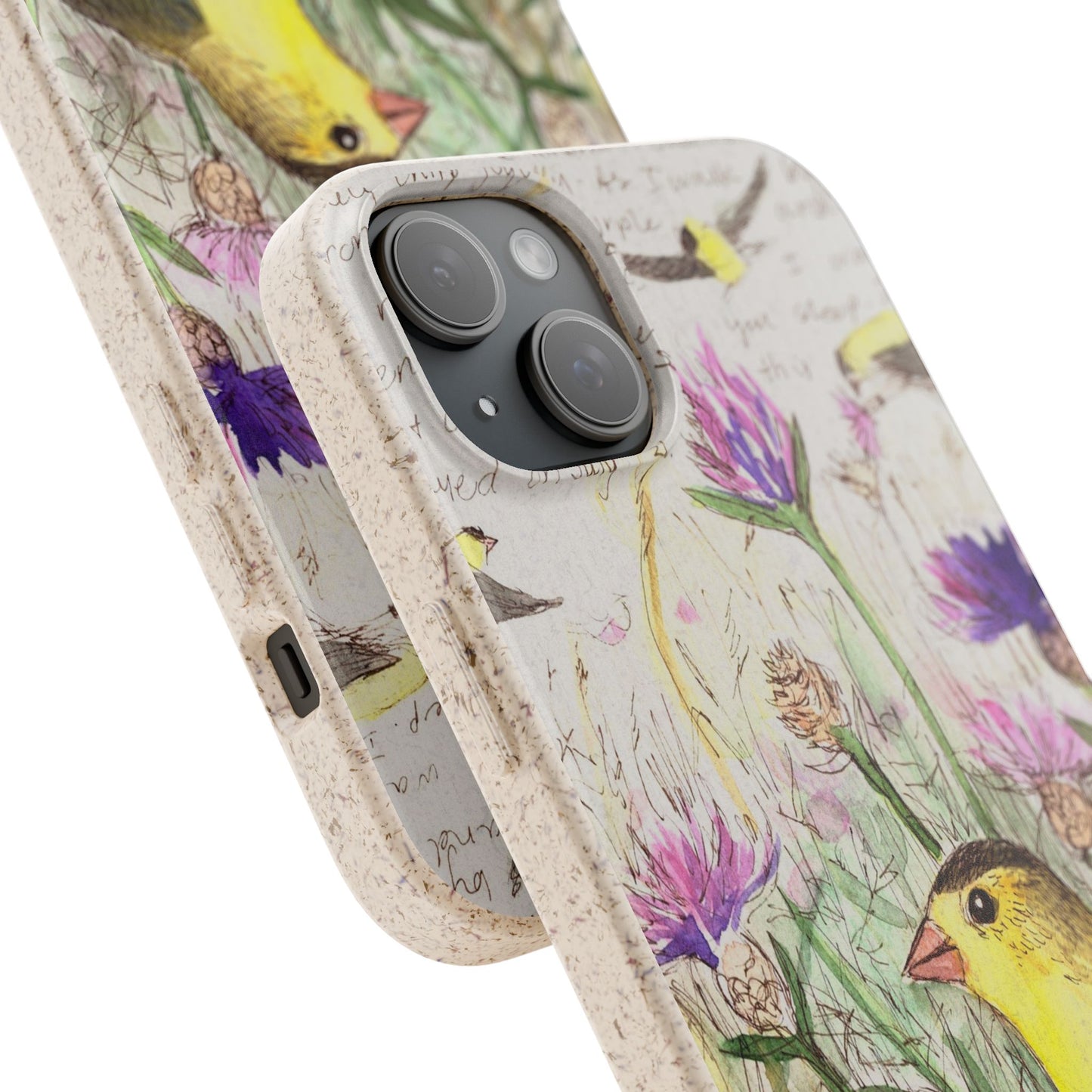 American Goldfinch Biodegradable Phone Case