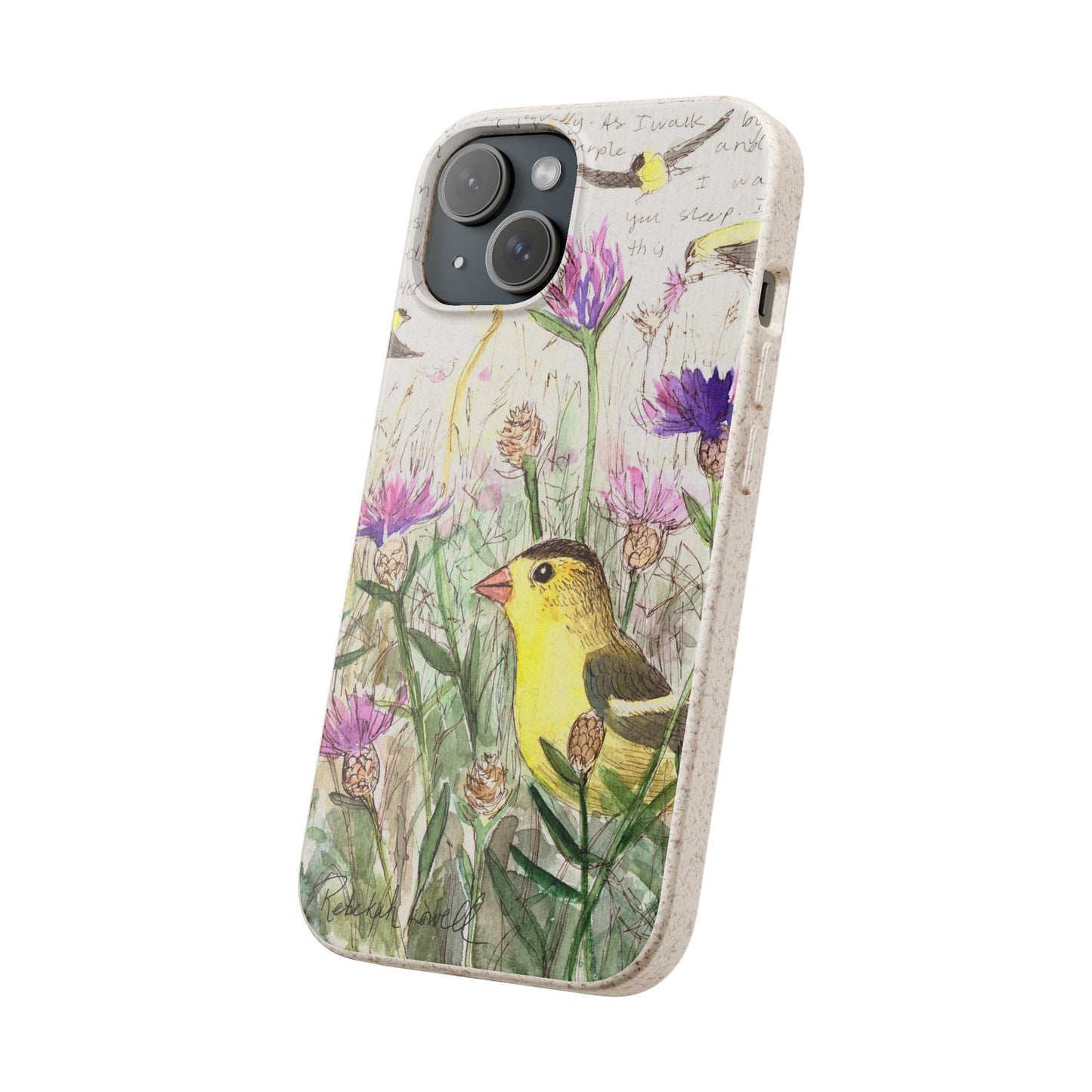 American Goldfinch Biodegradable Phone Case
