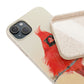 Northern Cardinal Biodegradable Phone Case