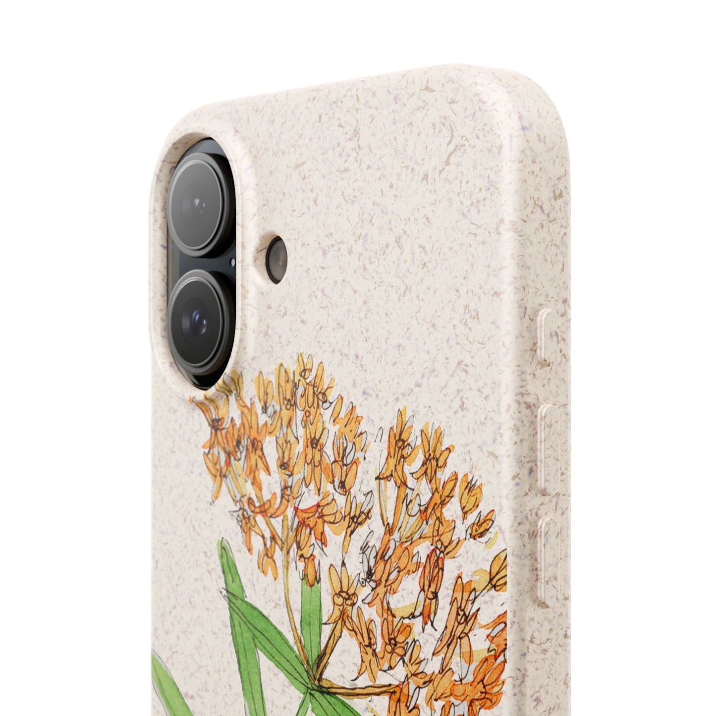 Butterfly Weed Biodegradable Phone Case