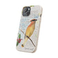 Cedar Waxwing Biodegradable Phone Case