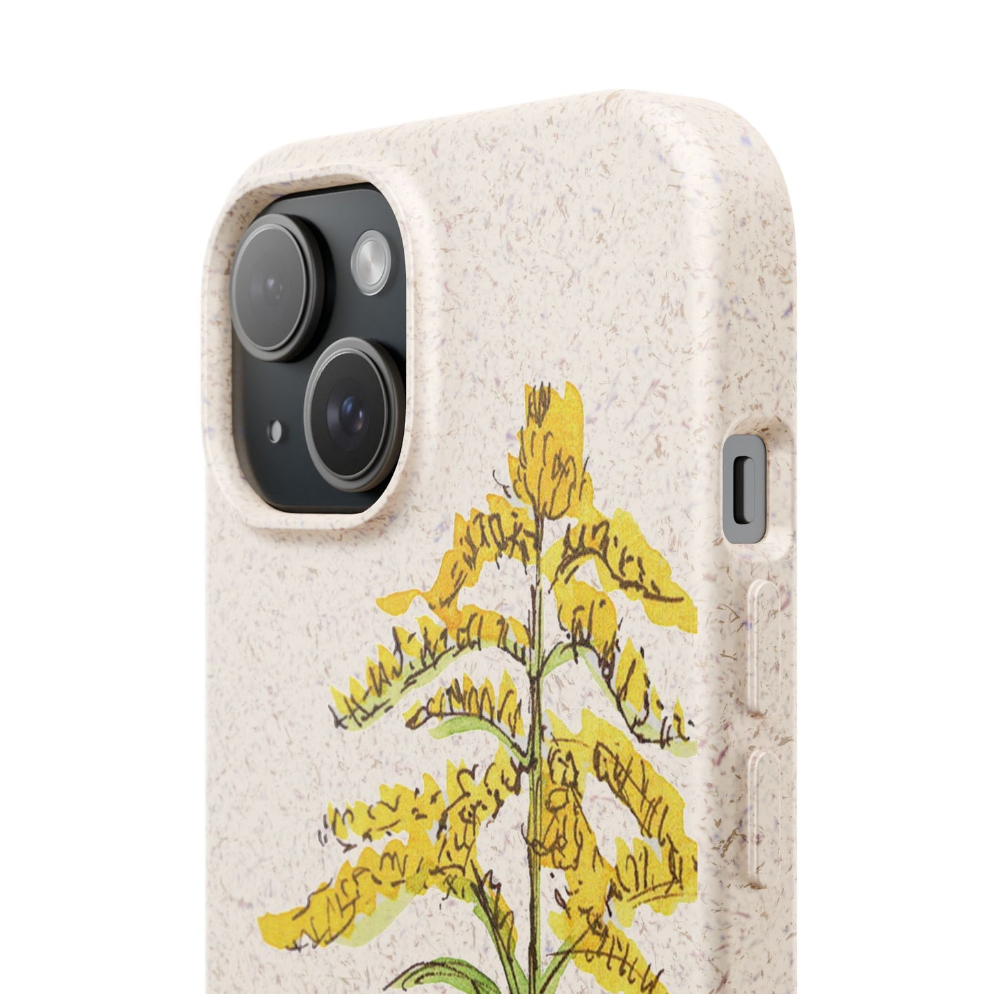 Canada Goldenrod Biodegradable Phone Case