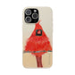Northern Cardinal Biodegradable Phone Case