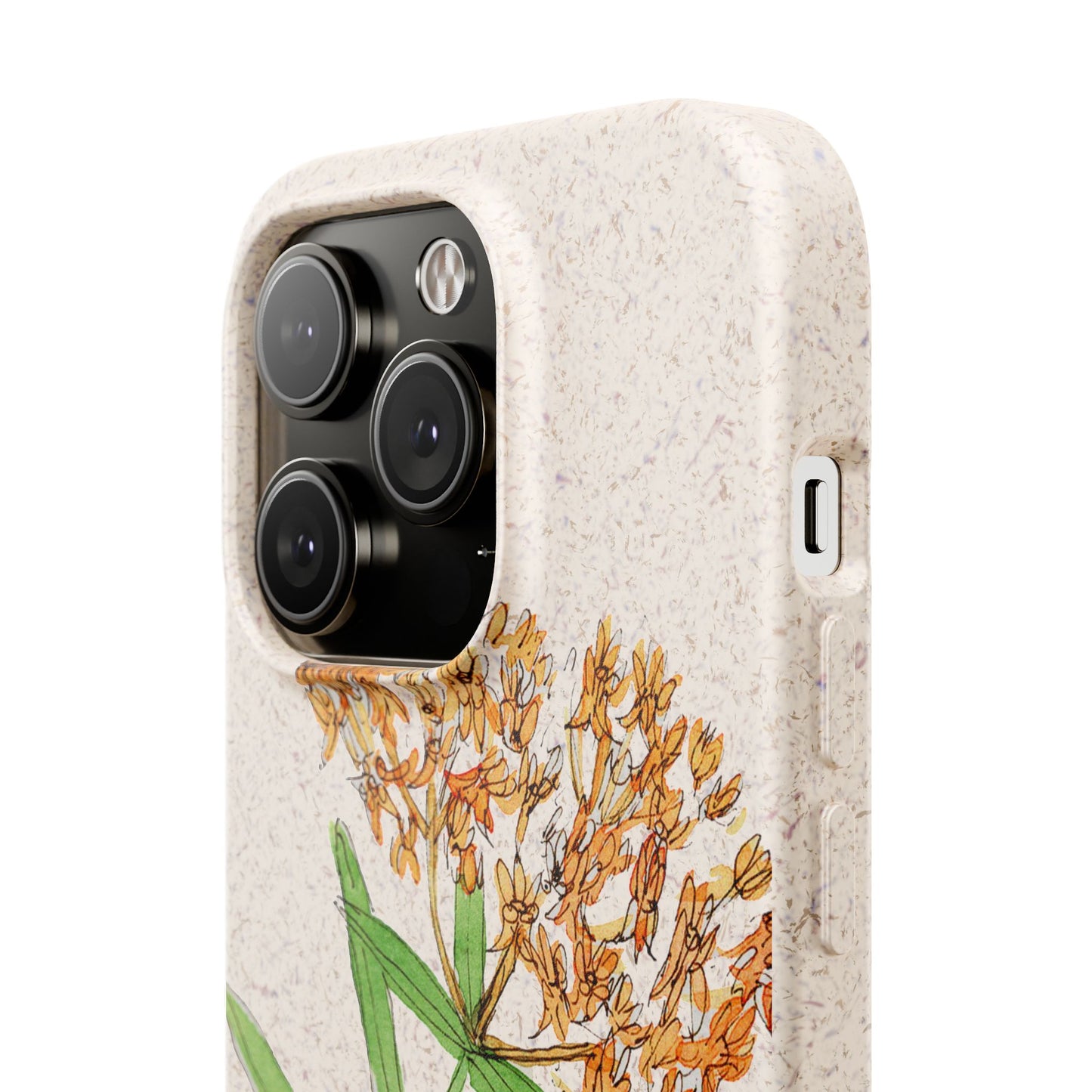 Butterfly Weed Biodegradable Phone Case