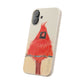 Northern Cardinal Biodegradable Phone Case
