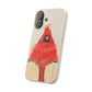 Northern Cardinal Biodegradable Phone Case