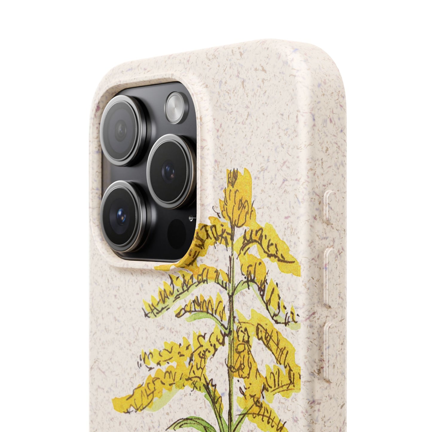 Canada Goldenrod Biodegradable Phone Case