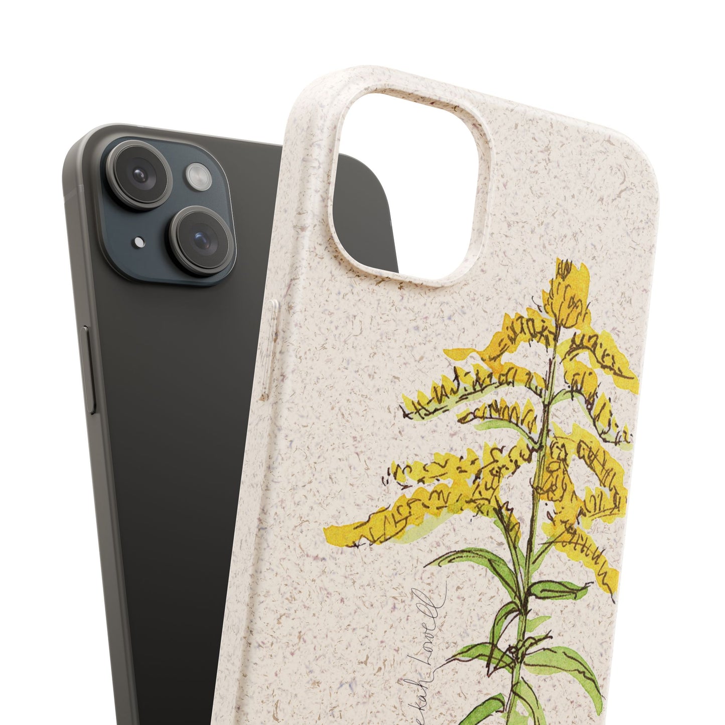 Canada Goldenrod Biodegradable Phone Case