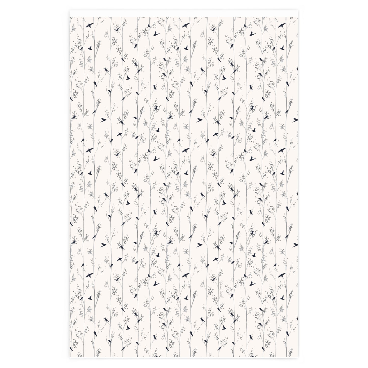 Birds on Branches Wrapping Paper