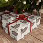 Robins Holiday Gift Wrap Wrapping Paper