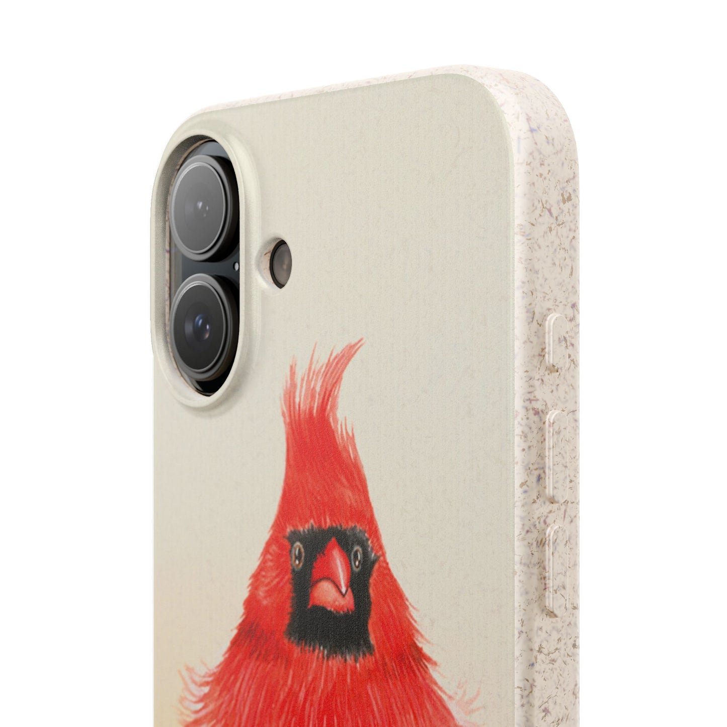 Northern Cardinal Biodegradable Phone Case