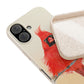 Northern Cardinal Biodegradable Phone Case