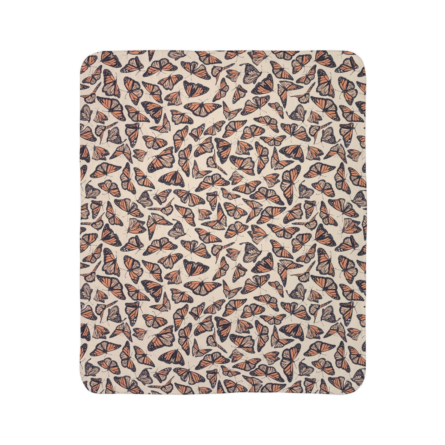 Monarch Fleece Sherpa Blanket