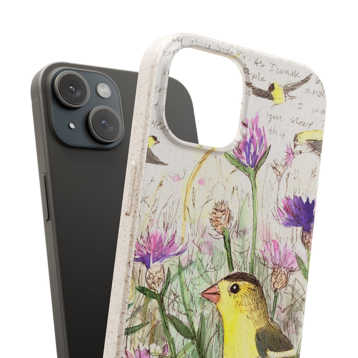 American Goldfinch Biodegradable Phone Case