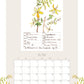 2026 Wildflower Wall Calendar