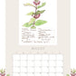 2026 Wildflower Wall Calendar