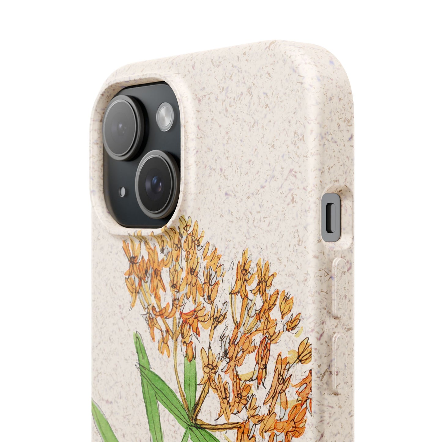 Butterfly Weed Biodegradable Phone Case