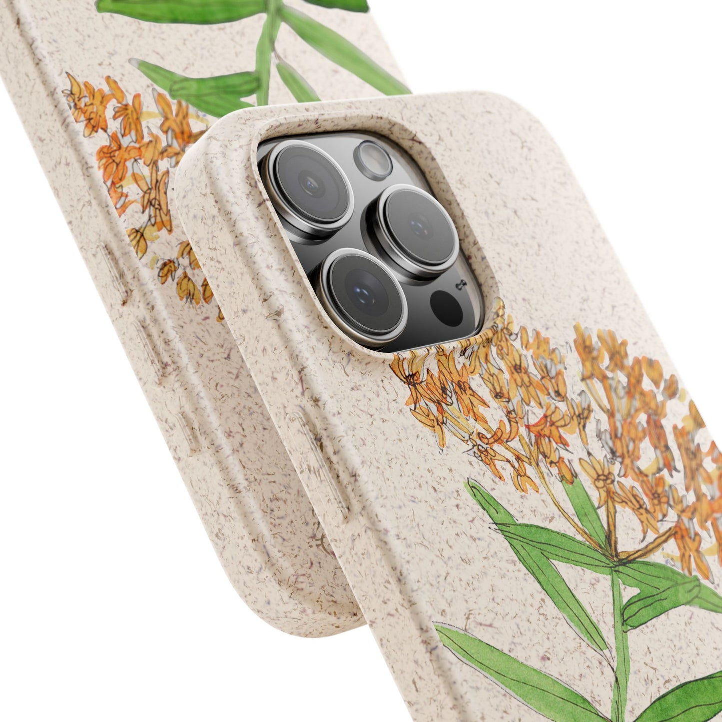 Butterfly Weed Biodegradable Phone Case
