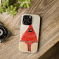 Northern Cardinal Biodegradable Phone Case