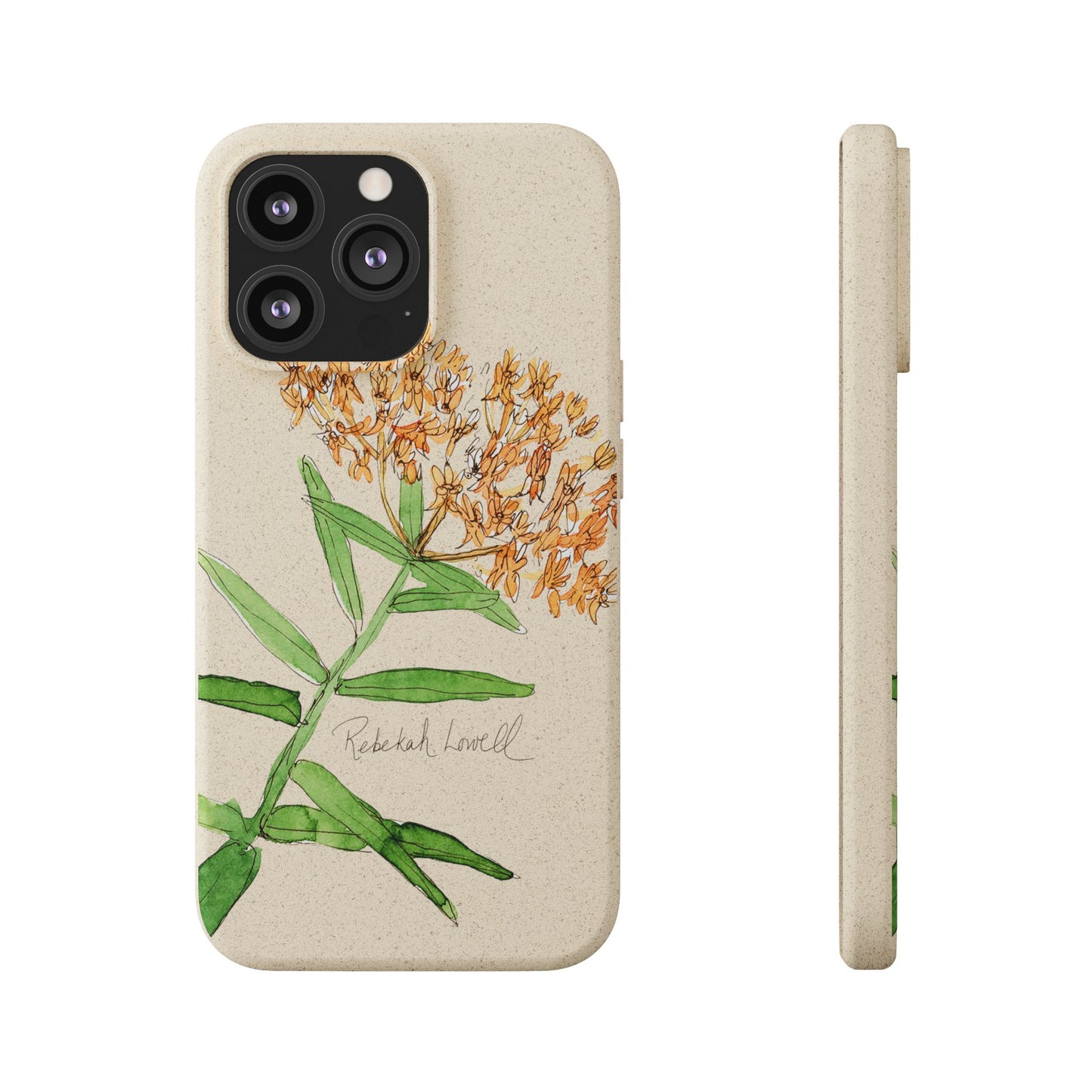 Butterfly Weed Biodegradable Phone Case