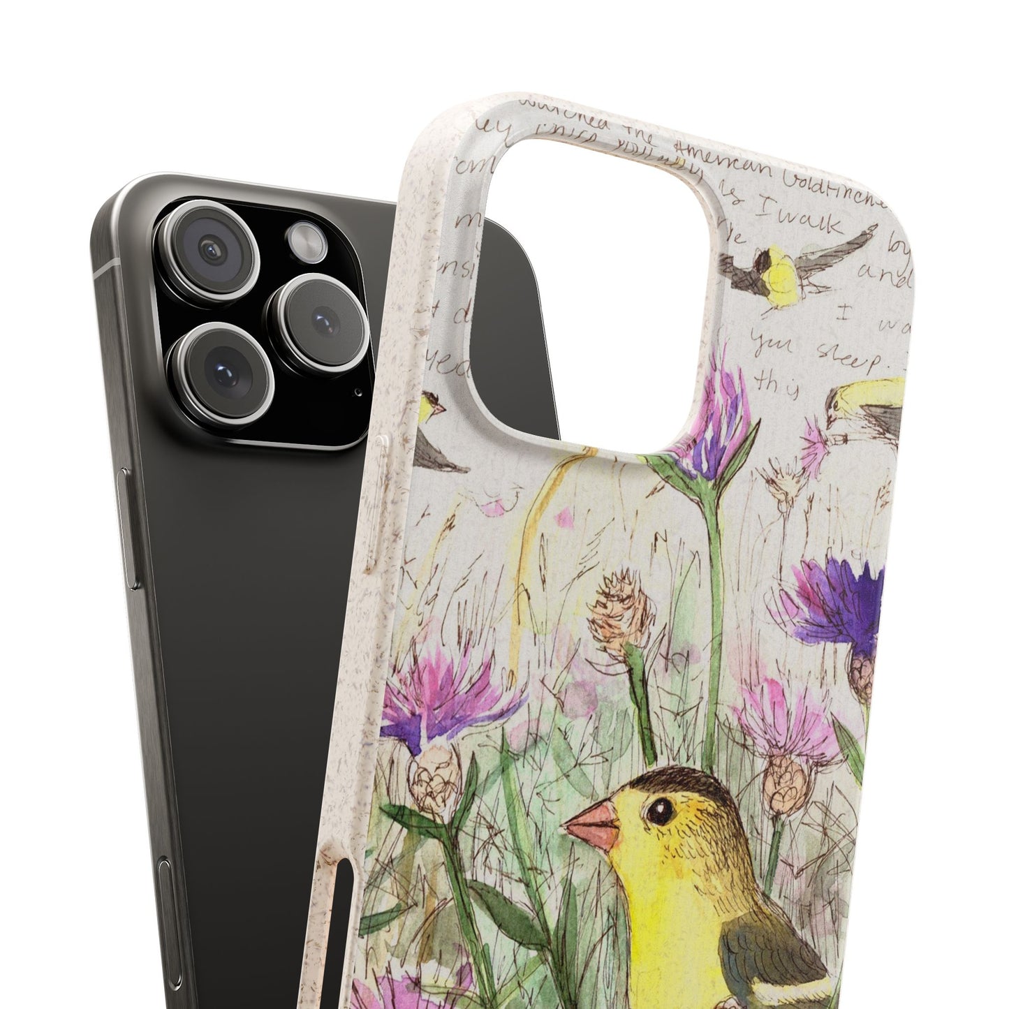 American Goldfinch Biodegradable Phone Case