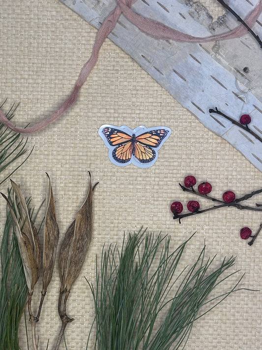 Monarch Butterfly Pixie Dust Sticker