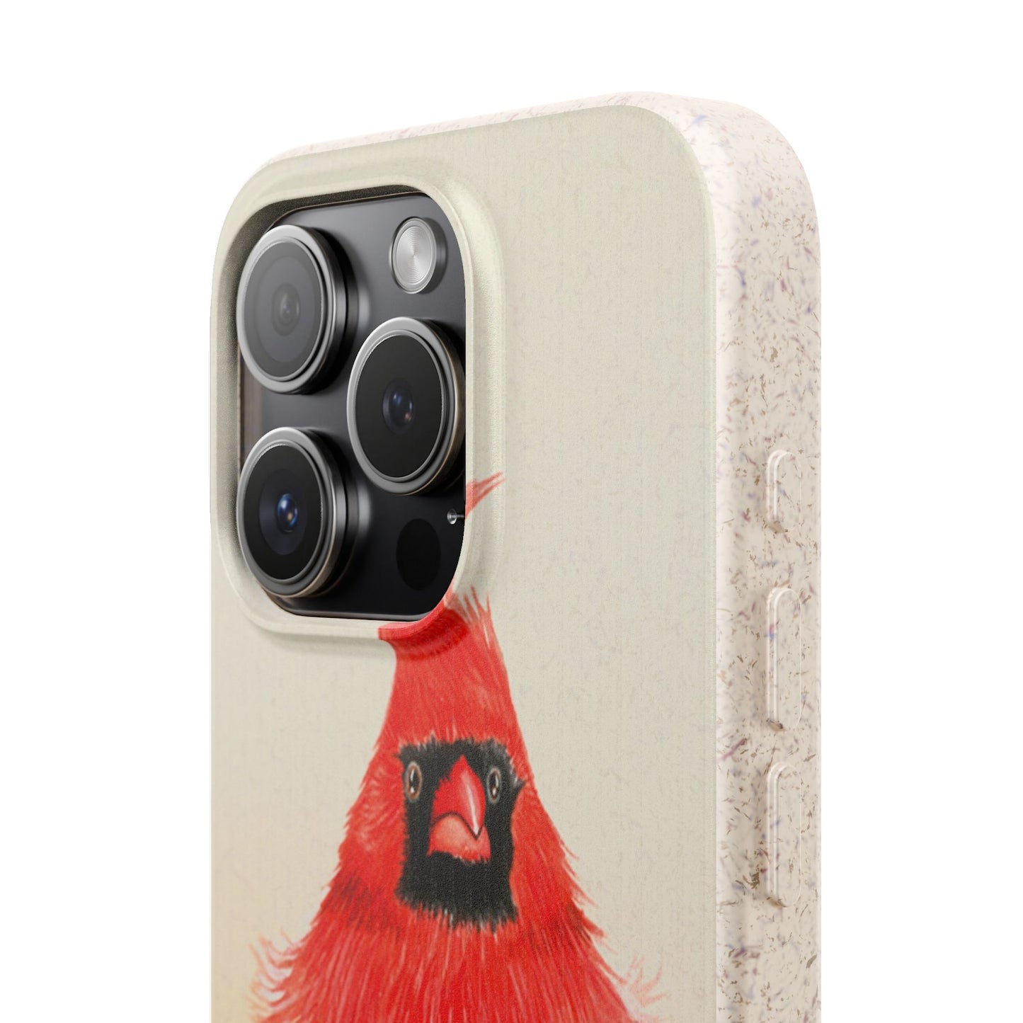 Northern Cardinal Biodegradable Phone Case
