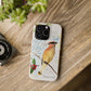Cedar Waxwing Biodegradable Phone Case