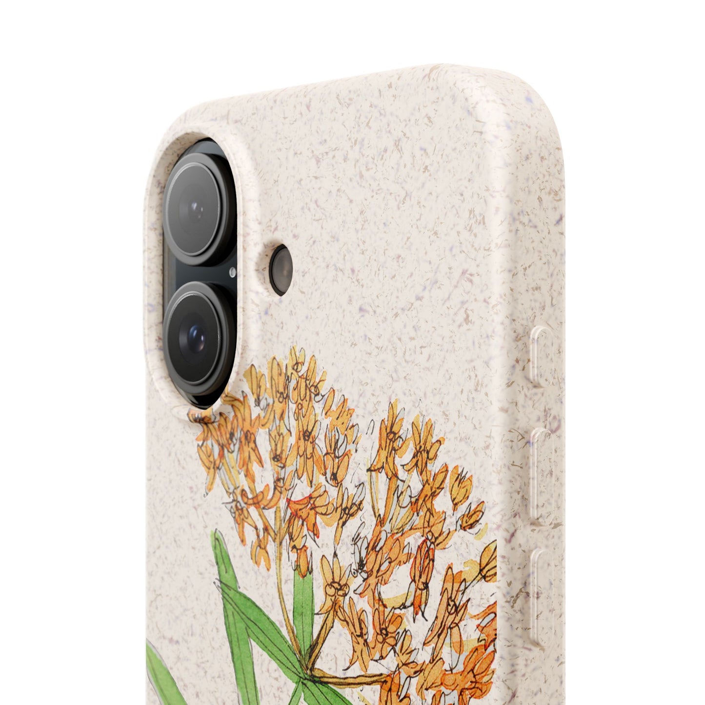 Butterfly Weed Biodegradable Phone Case