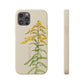 Canada Goldenrod Biodegradable Phone Case