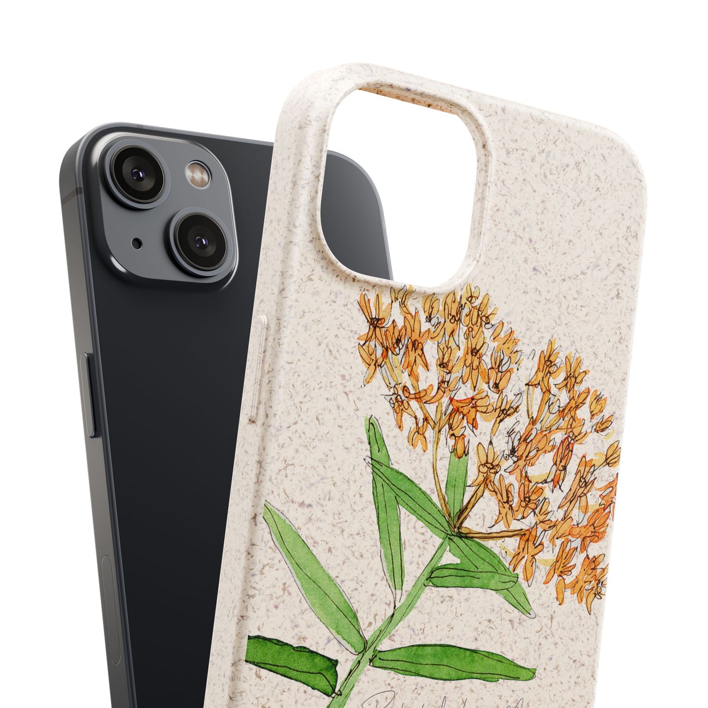 Butterfly Weed Biodegradable Phone Case