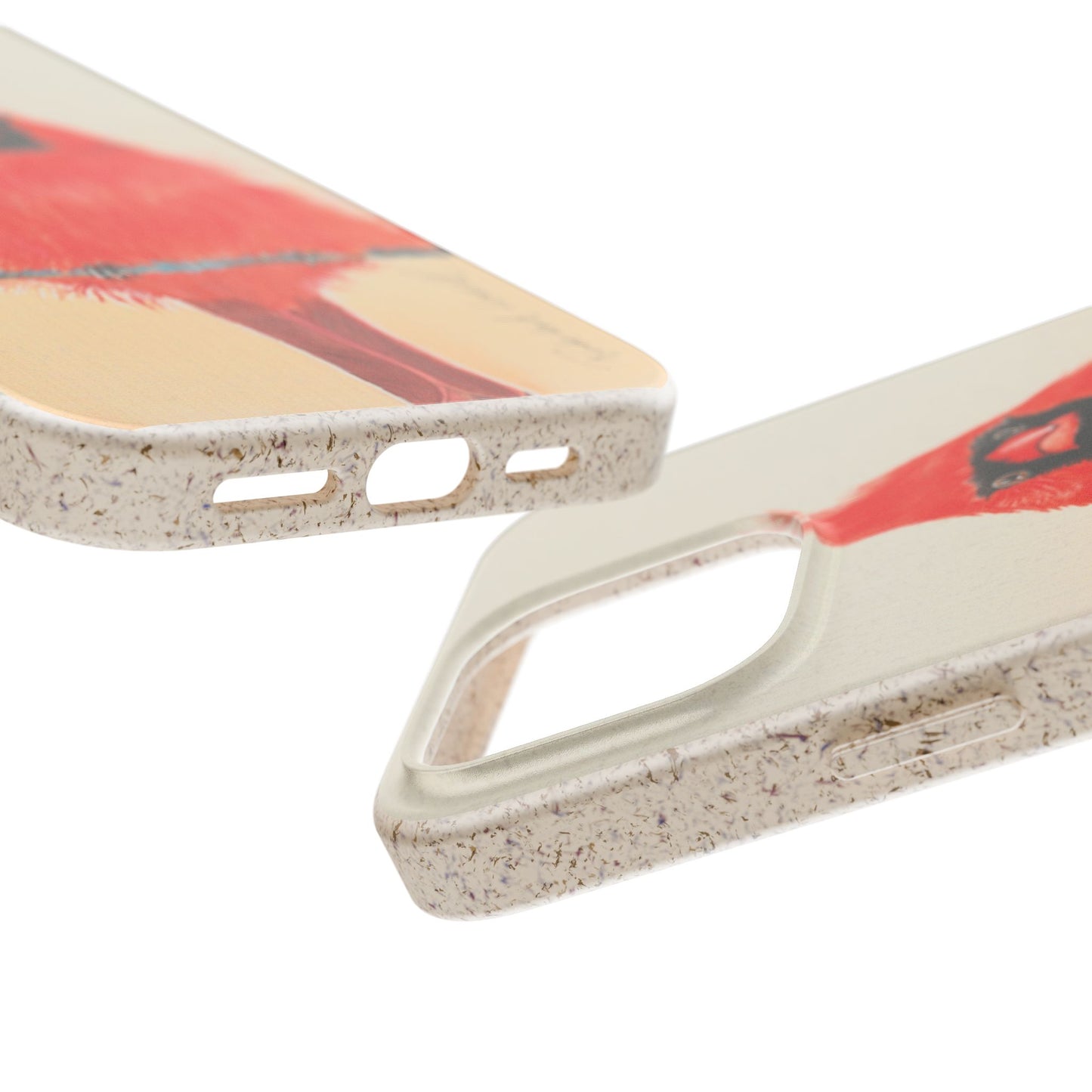Northern Cardinal Biodegradable Phone Case