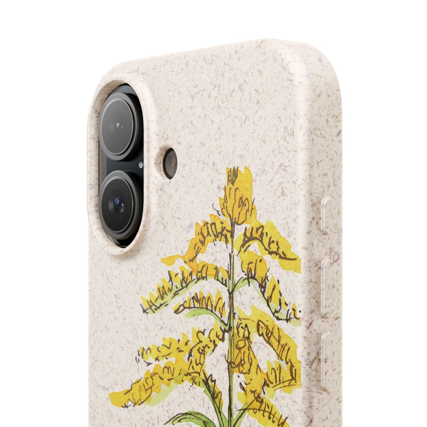 Canada Goldenrod Biodegradable Phone Case