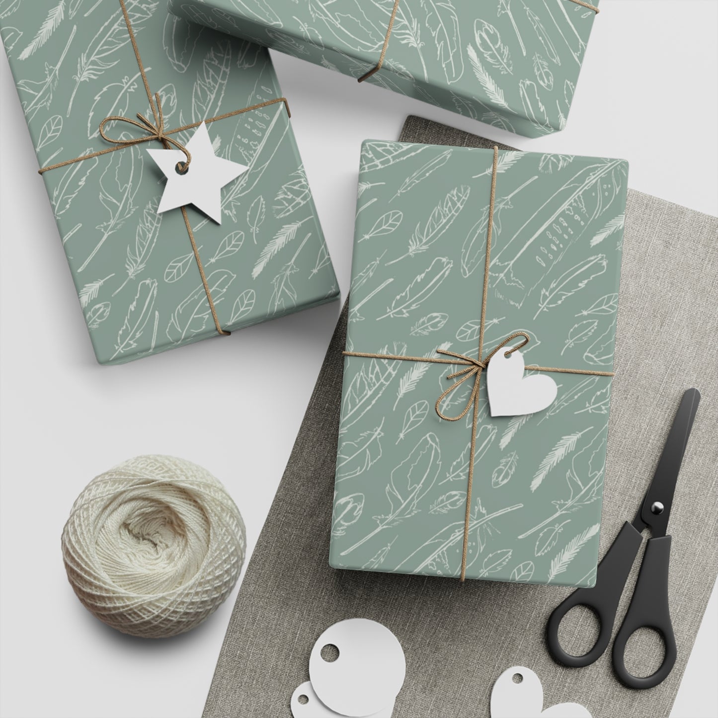 Feather Wrapping Paper