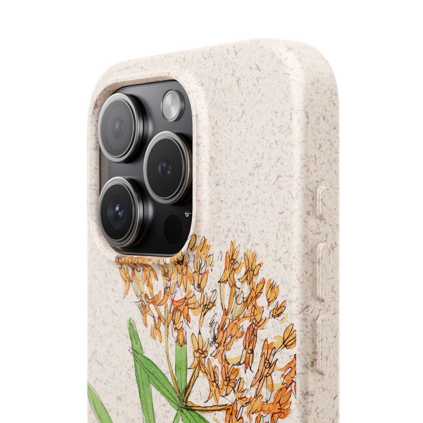 Butterfly Weed Biodegradable Phone Case