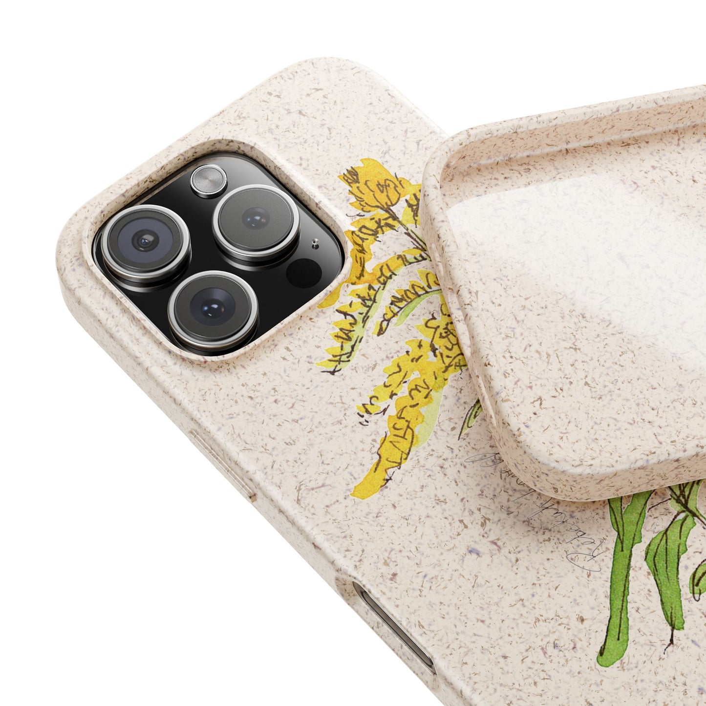 Canada Goldenrod Biodegradable Phone Case