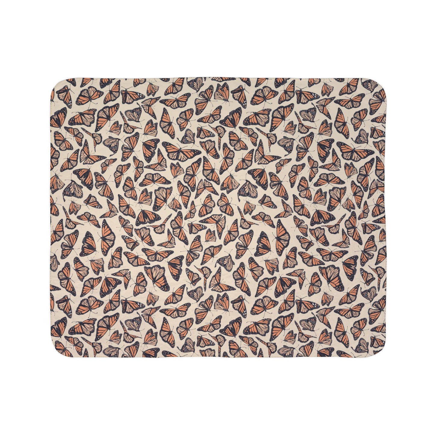 Monarch Fleece Sherpa Blanket