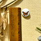Monarch Butterfly on 1" Pin Button