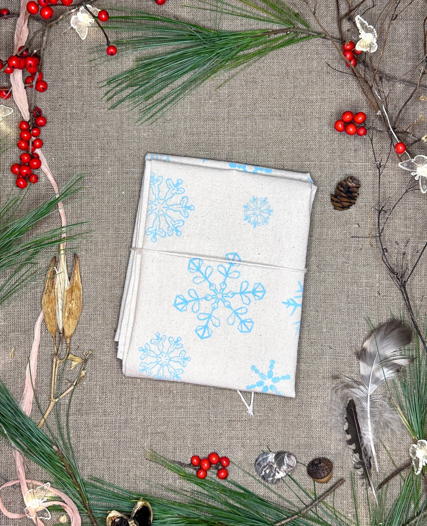 Snowflake Tea Towel