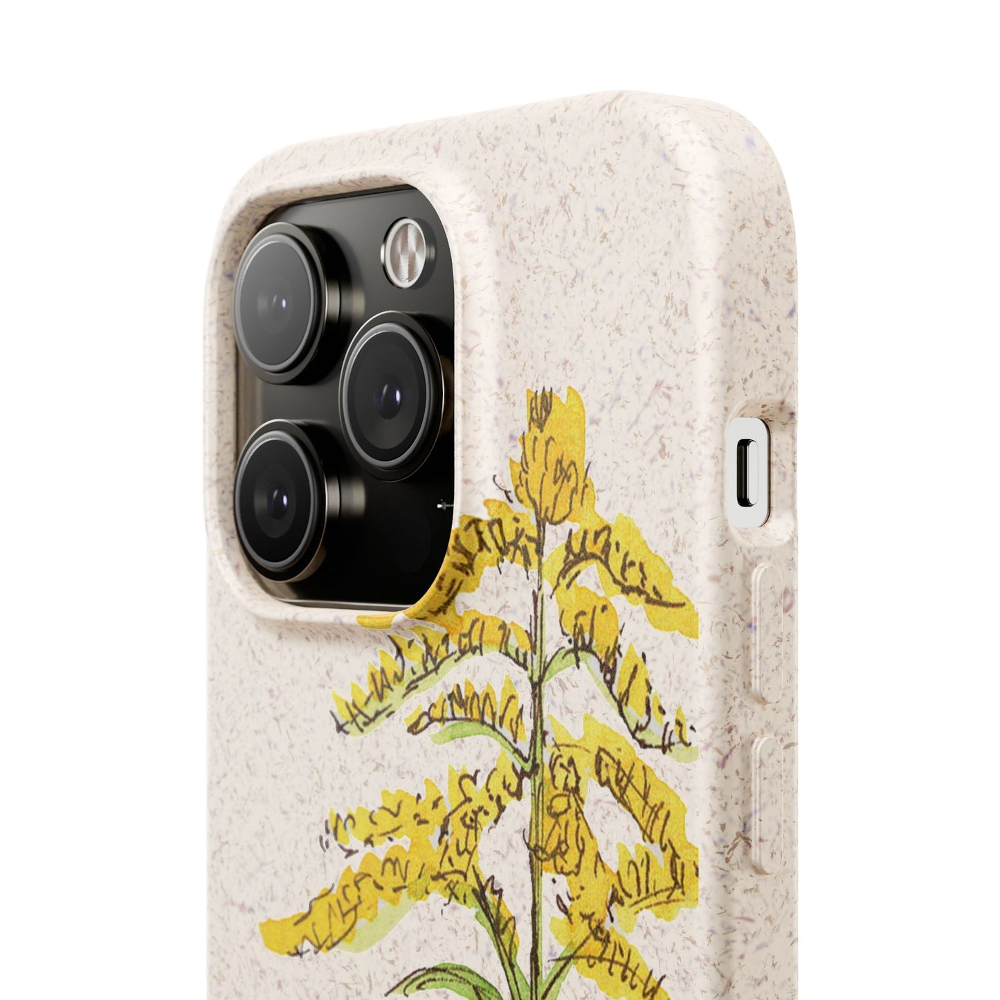 Canada Goldenrod Biodegradable Phone Case