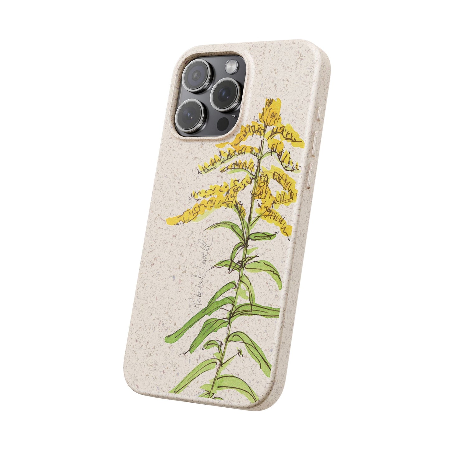 Canada Goldenrod Biodegradable Phone Case
