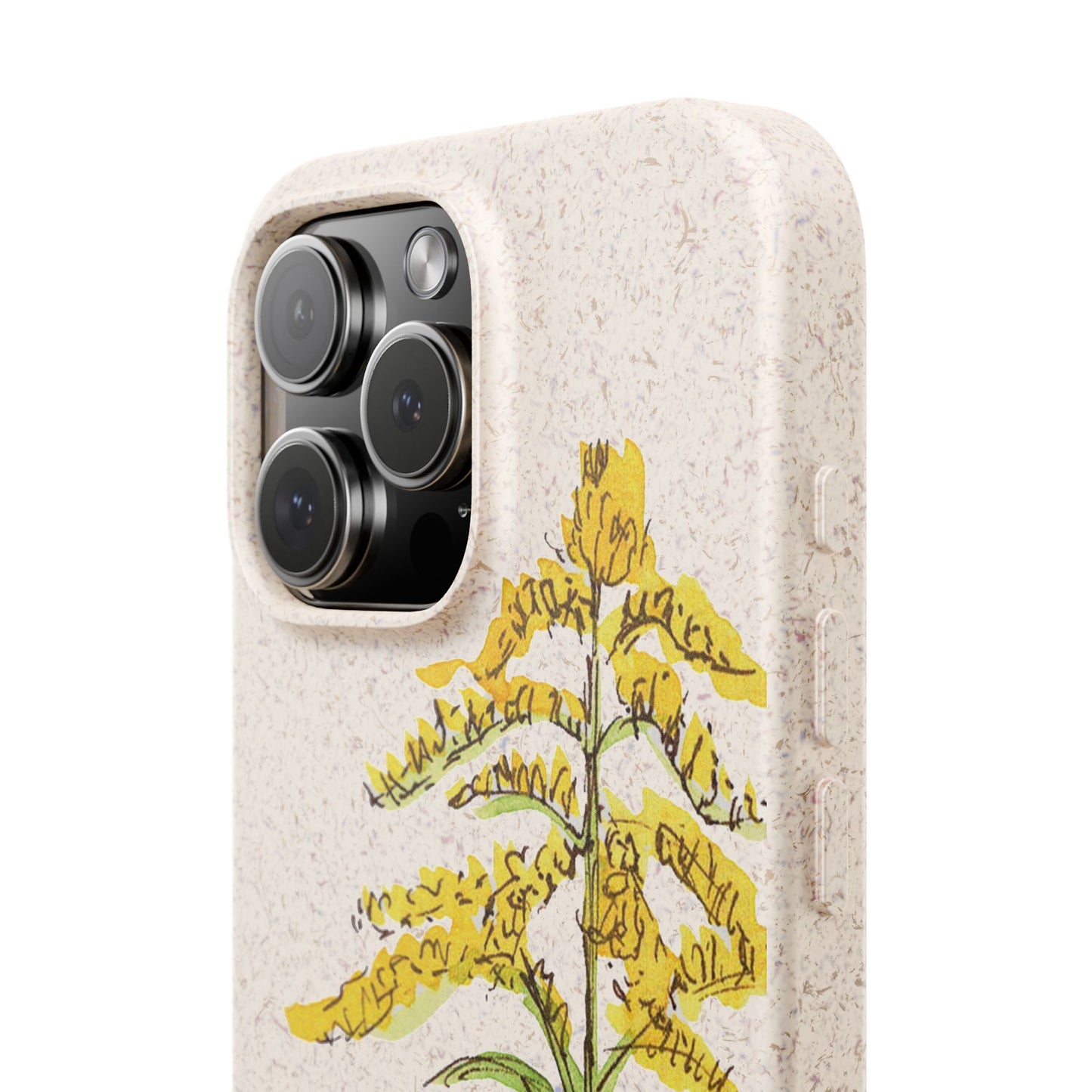Canada Goldenrod Biodegradable Phone Case