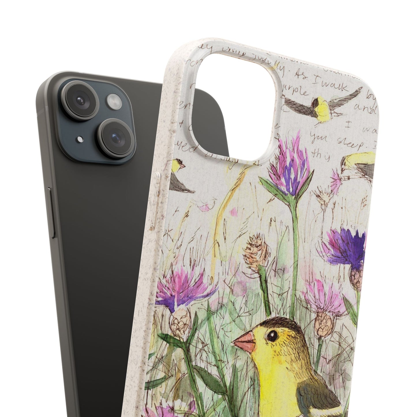 American Goldfinch Biodegradable Phone Case