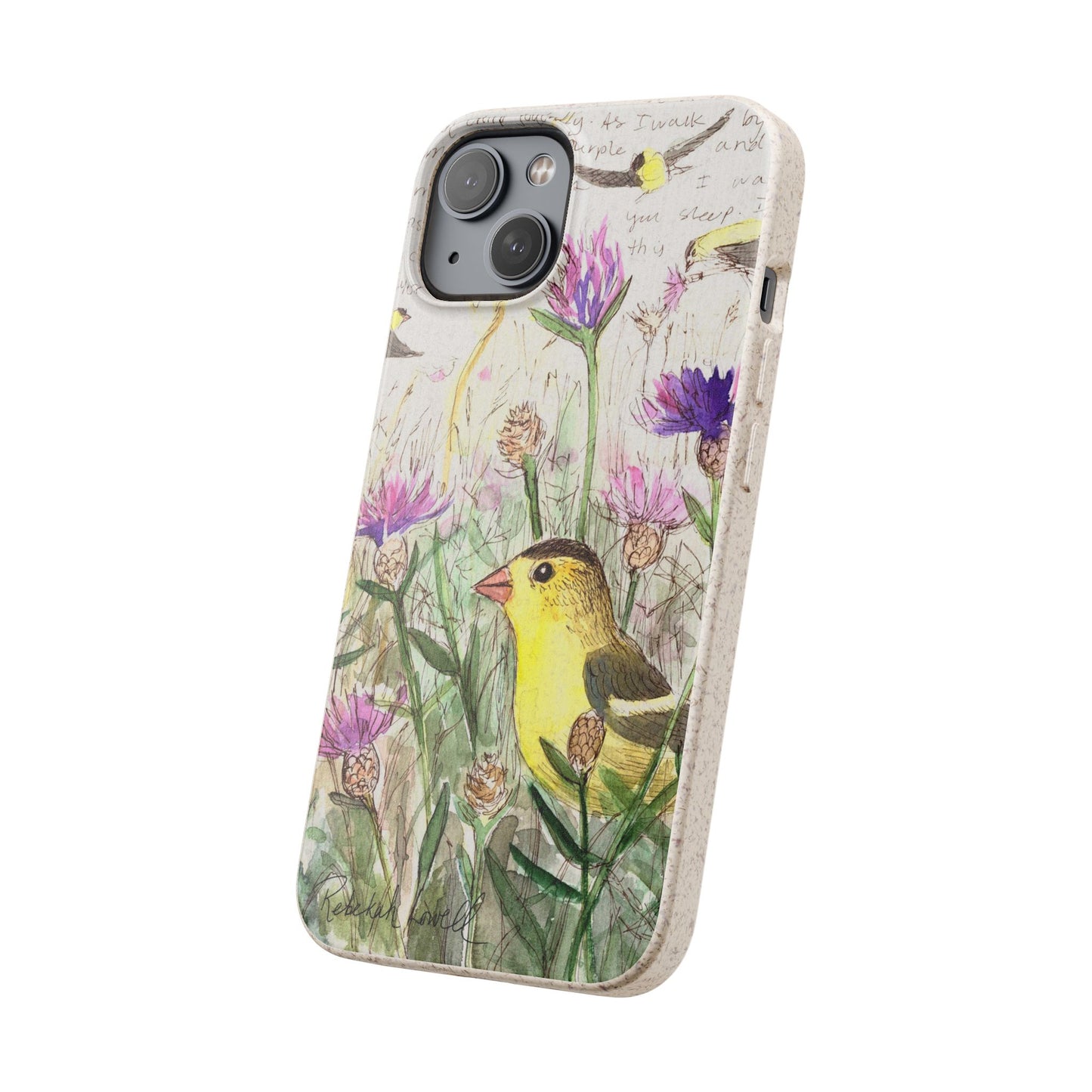 American Goldfinch Biodegradable Phone Case