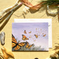Monarch's Migration Blank Notecard