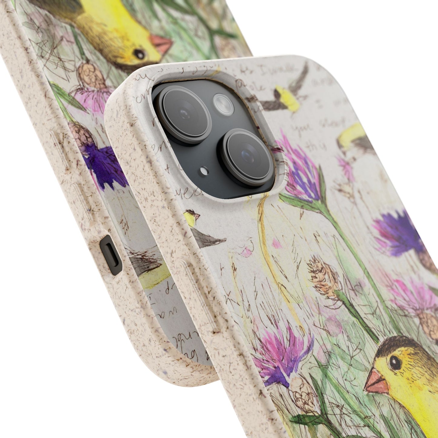 American Goldfinch Biodegradable Phone Case